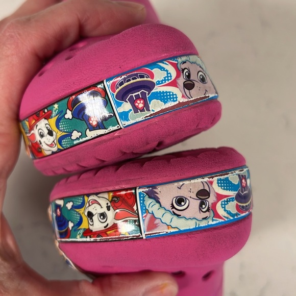 Crocs FunLab Paw Patrol Band Kids Clog - Fuchsia Size 7 - Picture 6 of 15